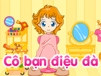 Cô  bạn điệu đà